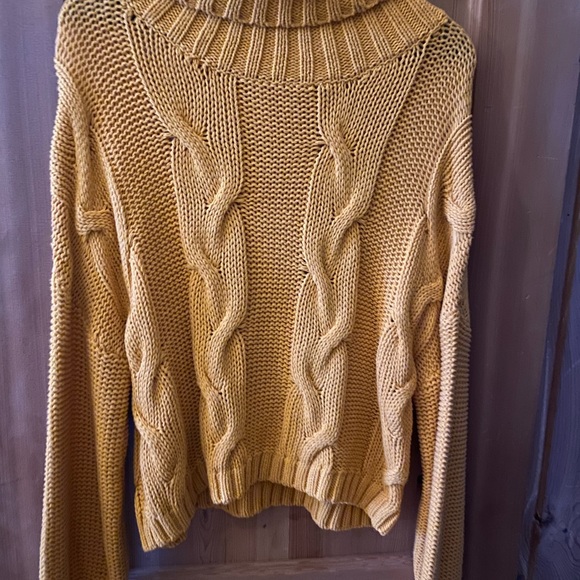 Drop sleeve fisherman’s roll neck sweater NWOT - Picture 4 of 5